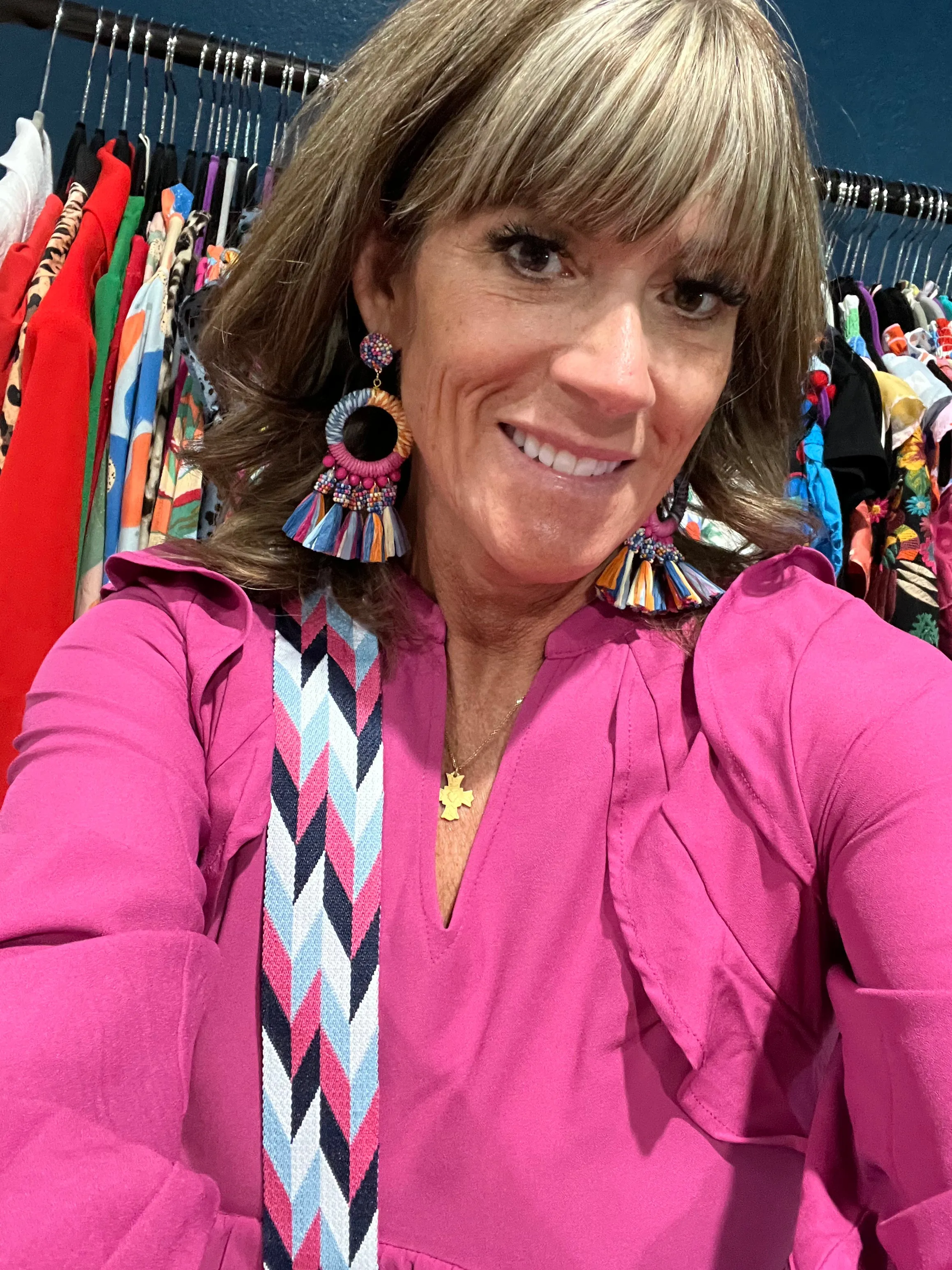 Walker Hot Pink Dress